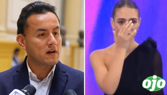 Camila Ganoza confirma agresiones de Richard Acuña | Imagen compuesta 'Ojo'