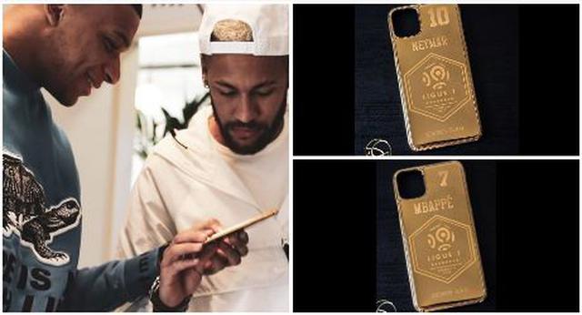 Las fundas de oro que tendrán los jugadores del PSG. (Foto: idesigngold / Instagram)
