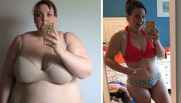 ​Mujer perdió 95 kilos de peso pero su novio la plantó en el altar