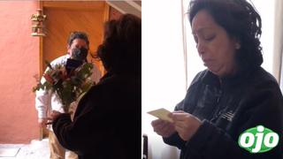 Su esposo falleció hace nueve meses y pasaría su primer San Valentín sin una rosa