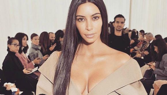 ¡Increíble! ¿Kim Kardashian se maquilla sus partes íntimas?