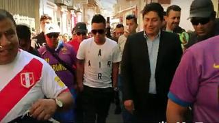 Christian Cueva: municipalidad de Otuzco trasmite su llegada, pero se filtra error (VIDEO)