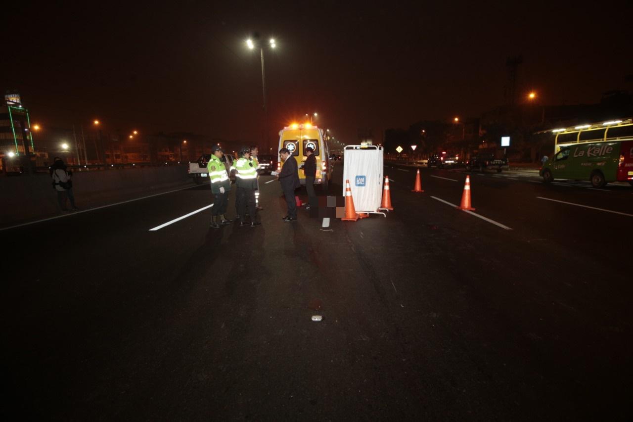 La víctima aún no ha sido identificada. (Foto: Kelvin García)