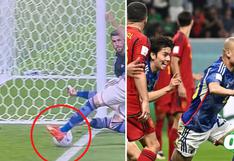 Viral: Evidencian gol que debió ser anulado de Japón ante España