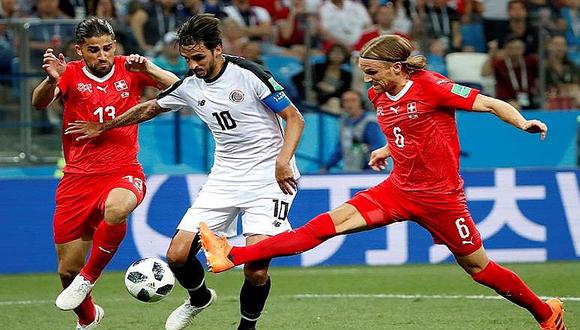 Suiza empata 2 a 2 contra Costa Rica y pasa a octavo de finales (FOTOS)