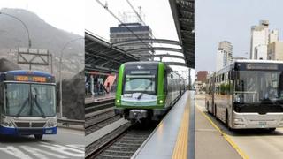 Fiestas Patrias: estos son los horarios en el Metropolitano, Corredores Complementarios y del Metro de Lima 