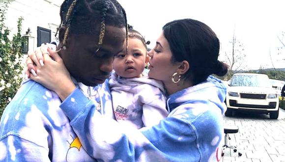 Kylie Jenner y Travis Scott viven juntos el aislamiento social por el bienestar de su hija. (Foto: Instagram @kyliejenner)