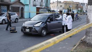 Callao: sicarios en moto persiguen por varias cuadras y le quitan la vida a conductor a balazos