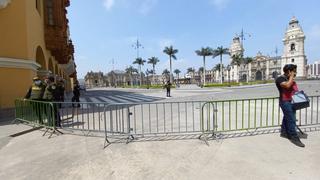 Centro Histórico: comerciantes piden que se retiren rejas que mantienen cerradas calles y accesos a Plaza Mayor