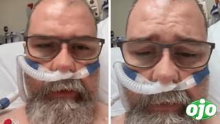 Hombre se arrepiente de no usar mascarilla: Creyó que tenía gripe, pero era Covid-19 | VIDEO
