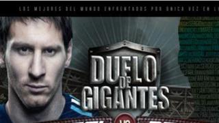 Duelo de Gigantes: Messi y Neymar se enfrentan hoy en el Estadio Nacional