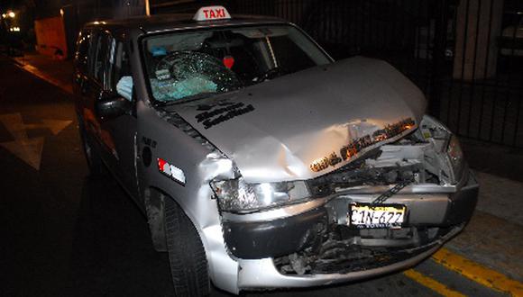 Accidentes en San Isidro y Miraflores dejan cinco personas heridas