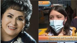 Nieta de Carmen Salinas sobre salud de la actriz: “Está en estado de coma” | VIDEO 