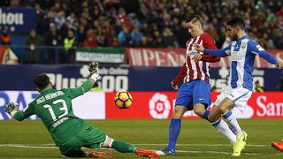 Atlético de Madrid se impone 2-0 al Leganés con goles del “Niño Torres