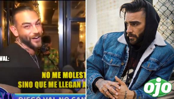Diego Val insulta a "urracos" de Magaly. Foto: (Captura/ATV | Instagram/@diegoval).