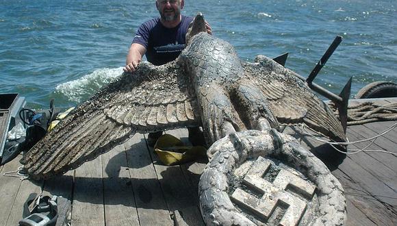 ​Uruguay deberá vender águila nazi del mítico acorazado alemán Graf Spee