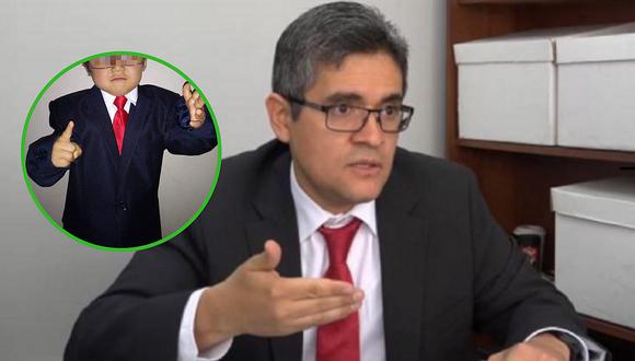 Niño se disfraza del fiscal José Domingo Pérez por Halloween