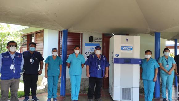 Piura es la tercera región en adquirir una ultra congeladora, La Libertad y Cusco ya cuentan con estos equipos biomédicos que facilitarán el proceso de vacunación a los adultos mayores de 80 años (Foto: EsSalud)