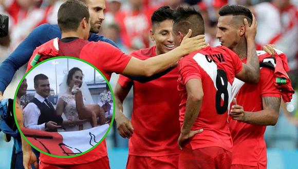 La novia que "ayudó" a la selección peruana a meter dos goles en el Mundial (VIDEO)