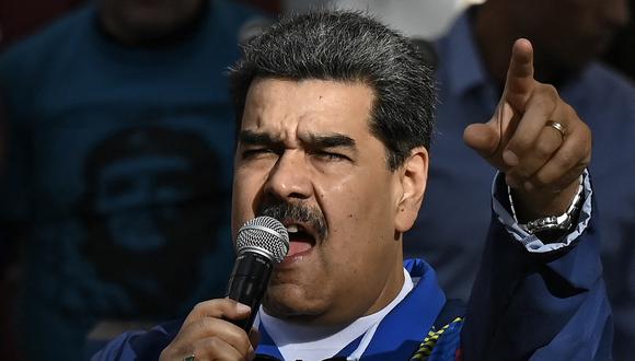 Nicolás Maduro aseguró que ha trabajado en una “misión especial” para auxiliar a los venezolanos en el exterior. (Foto: Federico PARRA / AFP)