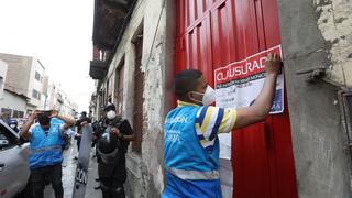 Municipalidad de Lima clausuró cuatro locales de Mesa Redonda a cuatro días de gran incendio en galería