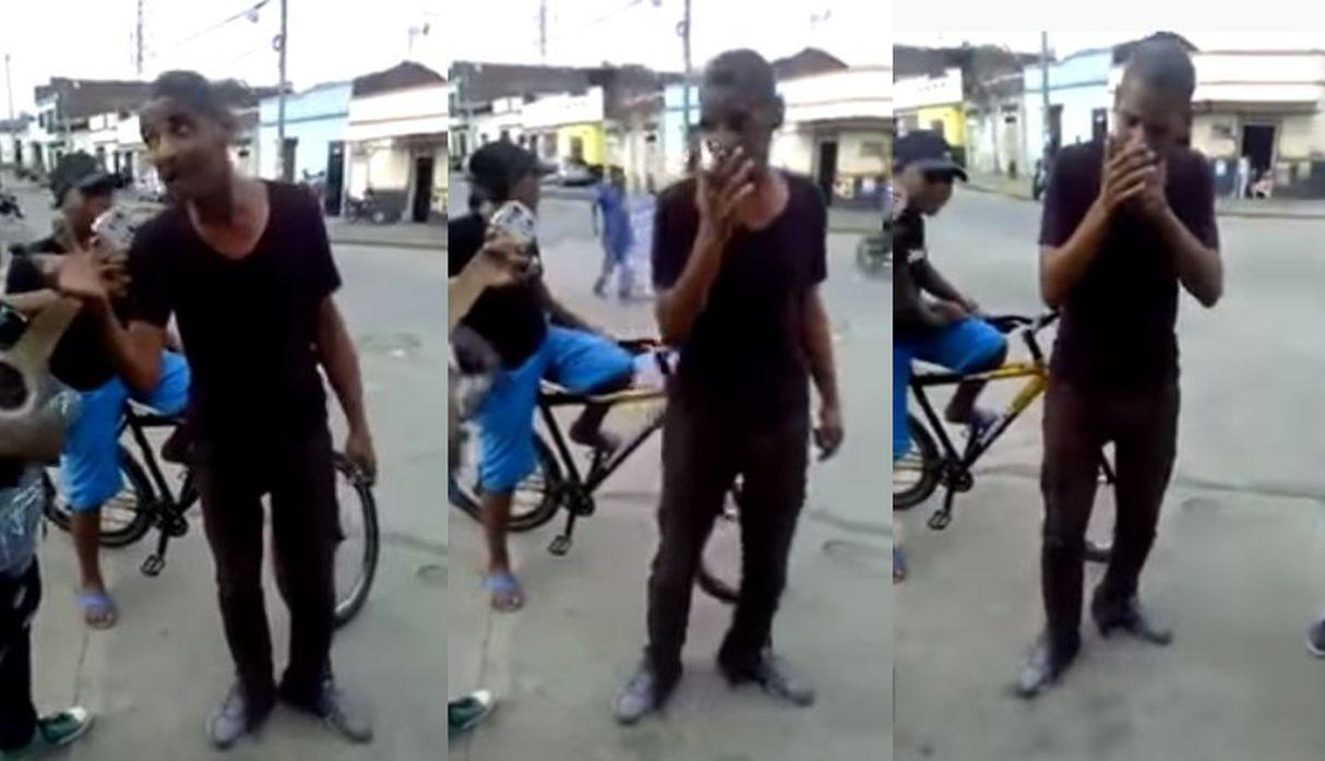 Michel Maza, excantante de “La Charanga Habanera”, desmiente que sea un indigente. (Foto: Captura de video)