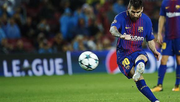 ​Liga de Campeones: Messi otra vez salva a Barcelona en 3-1 al Olympiacos (VIDEO)