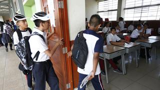 Clases iniciarán este 20 de marzo en colegios estatales no afectados por huaicos ni lluvias