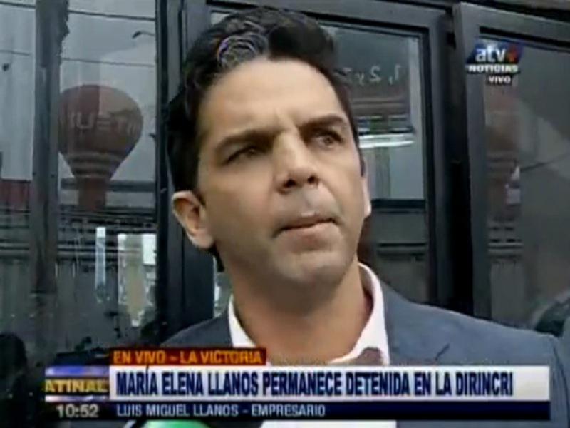 Luis Miguel Llanos cuestiona detención de su hermana [VIDEO]
