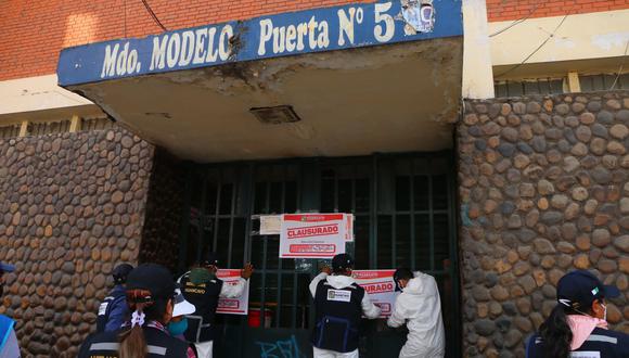 Huancayo: mercado Modelo es clausurado por riesgo sanitario y tras muerte de vigilante por presunto COVID-19