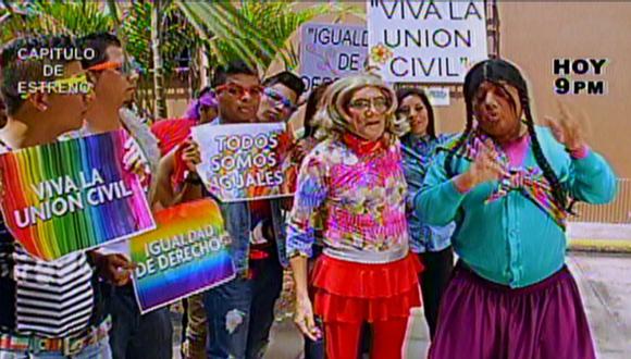 'La Paisana Jacinta' apoya la Unión Civil [VIDEO]
