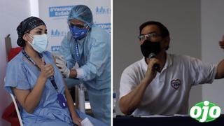 Martín Vizcarra: “300 mil vacunas no alcanzan ni siquiera para la primera línea de salud”