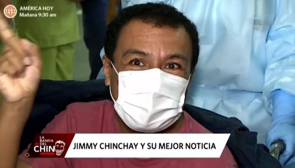 Jimmy Chinchay habla sobre lo que significó vencer el COVID-19. (Foto: Captura de video)