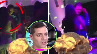 Gino Pesaressi es visto con guapa jovencita y bailando juntitos (VIDEO)