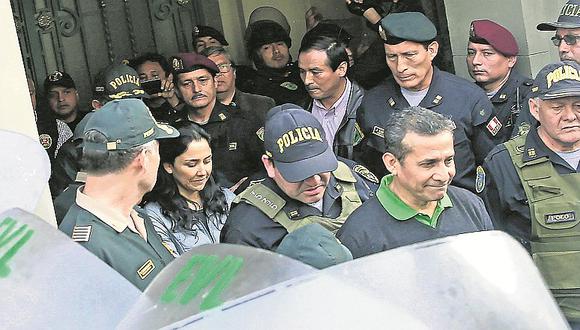 Ollanta Humala y Nadine Heredia abandonarán sus penales donde cumplían prisión preventiva