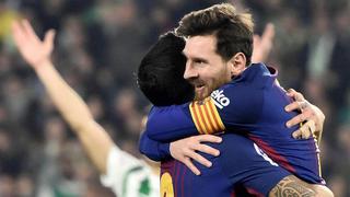 ​Barcelona golea 5-0 al Real Betis con doblete de Lionel Messi