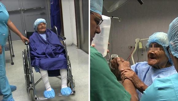​Operan a ancianita de 98 años que fue rechazada por varios centros médicos