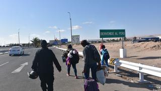 Ministro Jorge Chávez inició proceso de repatriación de venezolanos en frontera con Chile