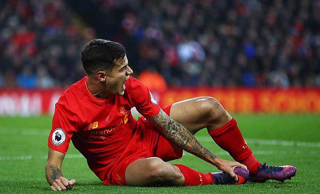 Premier League: Liverpool gana, pero también pierde porque Coutinho se lesiona 