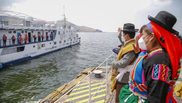 Puno: Buque PIAS llevará atención COVID-19 en su recorrido por 30 días en el lago Titicaca  (Foto: Andina)