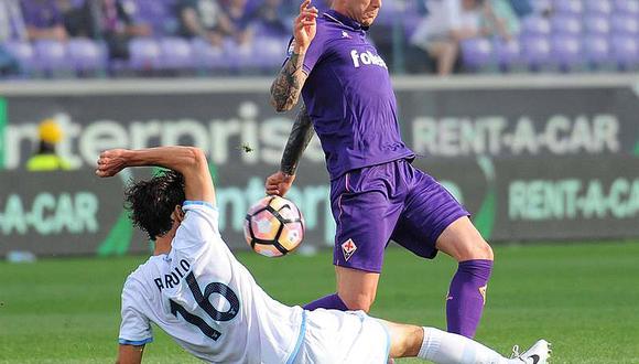 Fiorentina gana 3-2 al Lazio y se acerca a Europa League