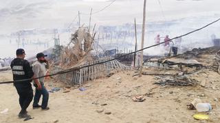 Más de 50 viviendas fueron arrasadas por voraz incendio en asentamiento humano en Chimbote