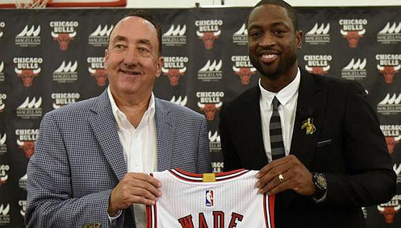 NBA: Chicago Bulls presenta oficialmente a su estrella Dwyane Wade