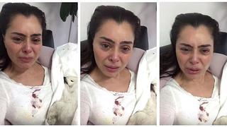 Televisa: Yadhira Carrillo llora sin consuelo y comparte el video más triste de su vida