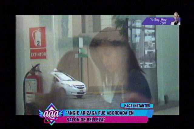 Angie Arizaga reaparece tras escándalo con Nicola Porcella [VIDEO] 