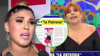 Magaly Medina tilda de “pinocha” a Yahaira Plasencia: “patrona de tu chacra serás”│VIDEO