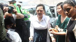 Susana Higuchi fue internada en una clínica en San Isidro esta madrugada