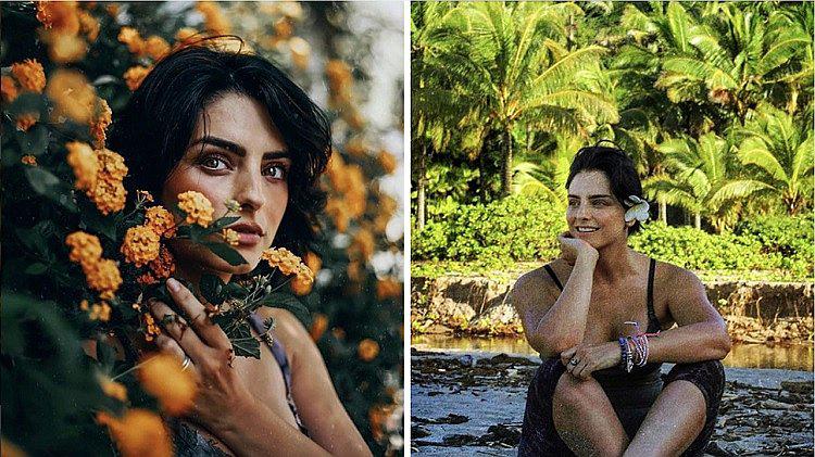 ​Aislinn Derbez sorprende a fans con desnudo artístico y donde apenas se tapa con una manta