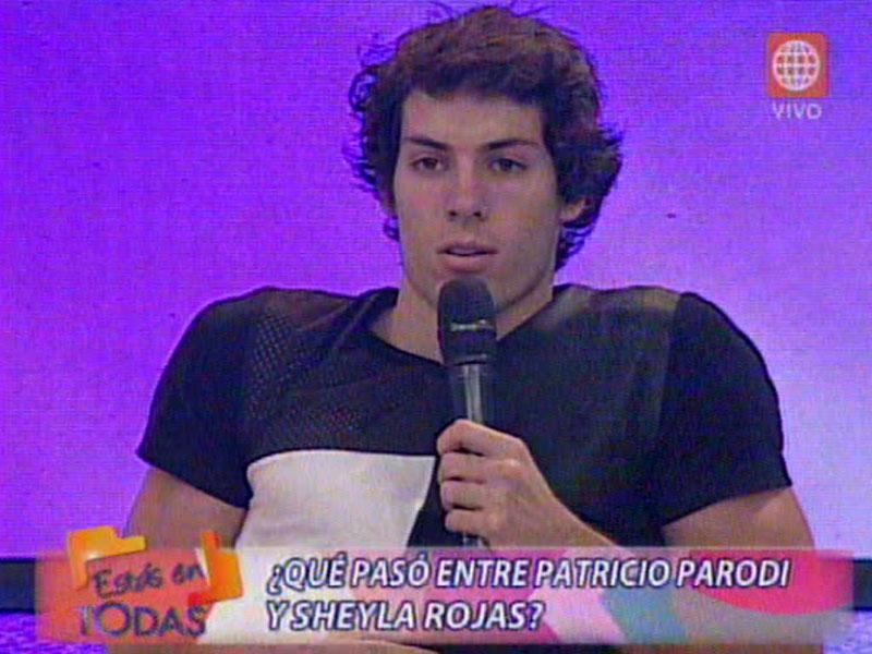 Patricio Parodi dice que no le fue infiel a Sheyla Rojas 