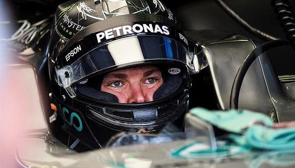 Nico Rosberg: "No pienso en el título, si cuento puntos no me va a venir bien" 